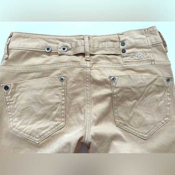 G Star Raw Denim Beige pants for women Sz. 26 - Picture 10 of 10